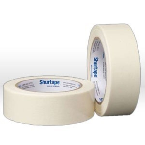 Shurtape Masking Tape, 1", 60Yds, Tan, 5 Mil 101006